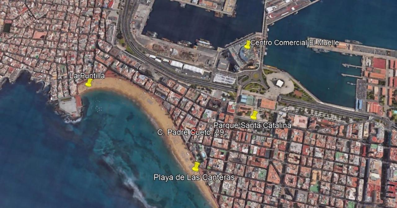 Flatguest Blue Sea - Canteras Beach - Balcony Las Palmas Exterior photo